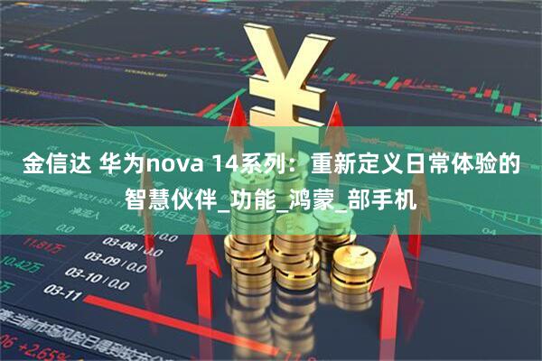 金信达 华为nova 14系列：重新定义日常体验的智慧伙伴_功能_鸿蒙_部手机